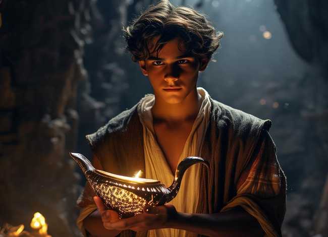 阿拉丁神灯的故事；阿拉丁神灯的故事原文