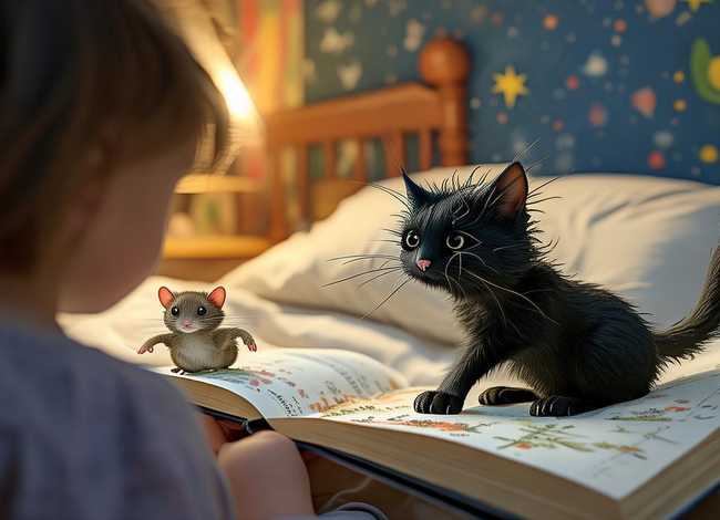 儿童睡前故事英文版猫和老鼠；猫和老鼠的故事英文版带翻译