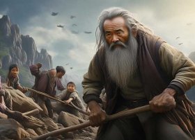 故事《愚公移山》；故事《愚公移山》里的主人公是谁？英语