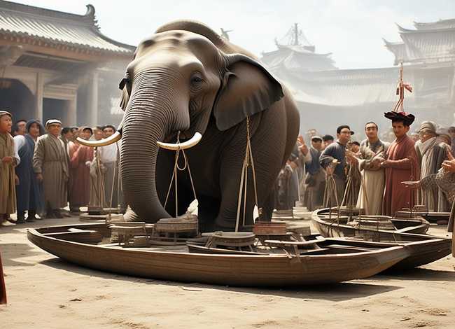 曹冲称象的故事，曹冲称象的故事简写