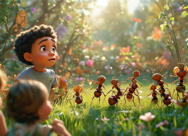 儿童故事蚂蚁报恩的故事完整版 蚂蚁报恩的故事视频 少儿故事比赛