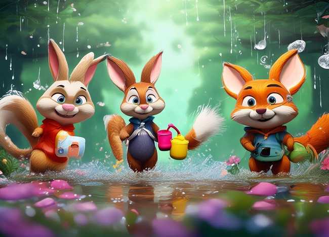 稀里哗啦绘本故事 稀里哗啦噼里啪啦绘本故事