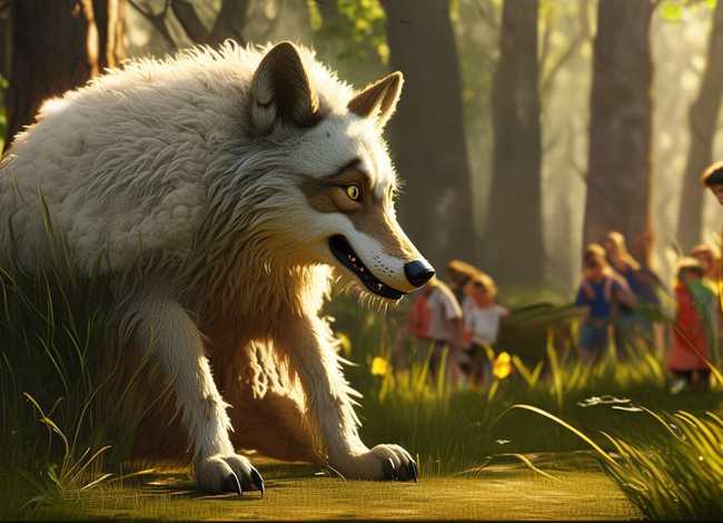 披着羊皮的狼儿童故事绘本 - 披着羊皮的狼的故事绘本 披着羊皮的狼儿童故事绘本 - 披着羊皮的狼的故事绘本