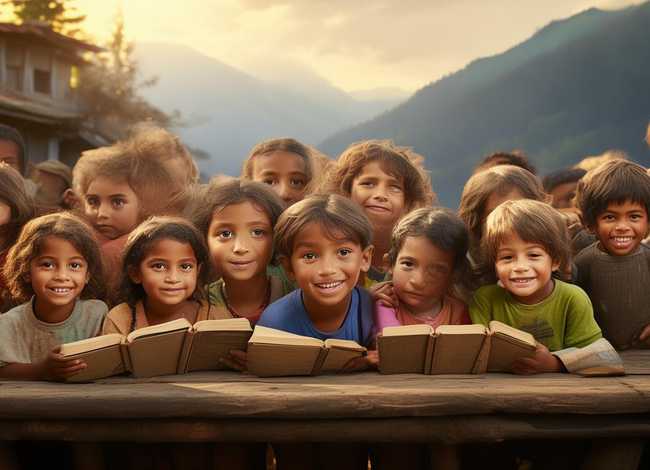 山区儿童读书的感人故事 - 山区孩子感人的故事