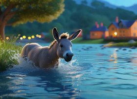 驴子过河 睡前故事（驴子过河 睡前故事免费听）