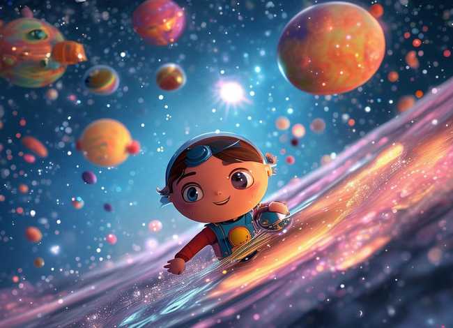 宇宙儿童故事；宇宙幼儿故事