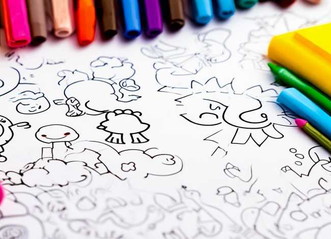 儿童填色 打印版 - 儿童填色 打印版图片