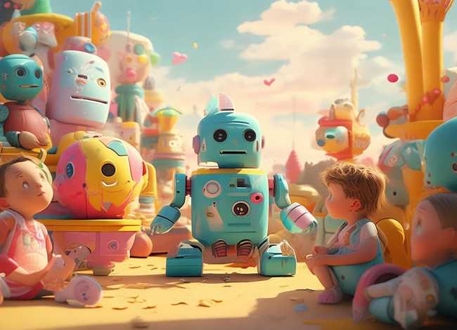 机器人故事儿童 机器人幼儿故事
