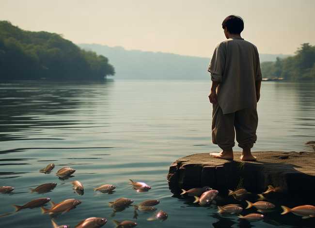 临渊羡鱼的意思是什么，临渊羡鱼的意思是什么(最佳答案)