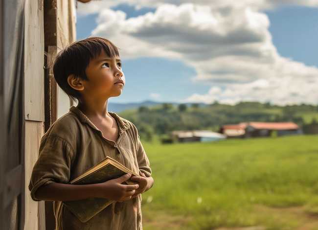 农村孩子的故事，农村孩子的励志故事