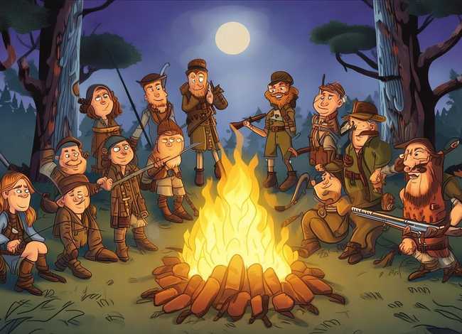 儿童故事《猎人》，12个猎人的故事大全