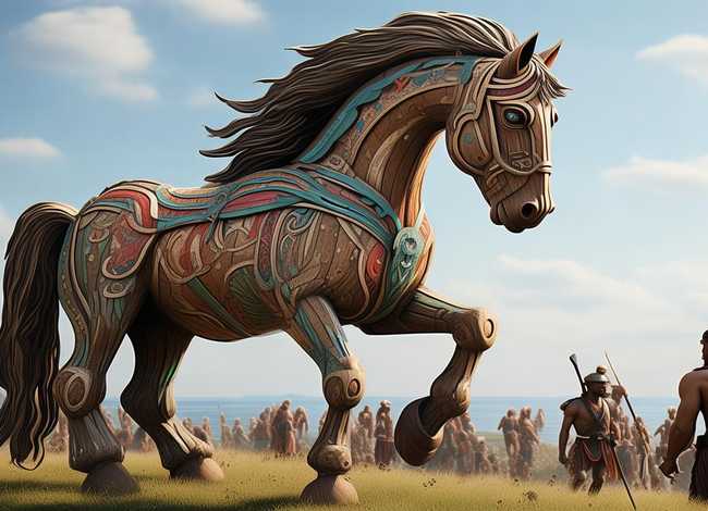 特洛伊木马儿童故事,特洛伊木马故事简介 特洛伊木马儿童故事,特洛伊木马故事简介