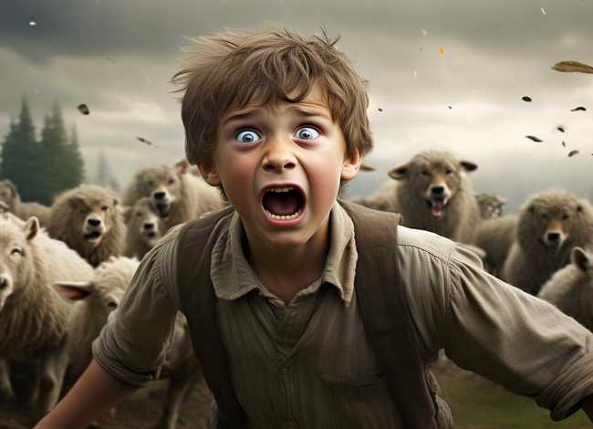 儿童故事简版 狼来了儿童故事文字简版