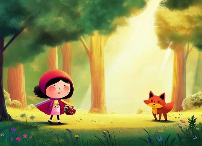 幼儿童话故事小红帽，幼儿故事小红帽的故事