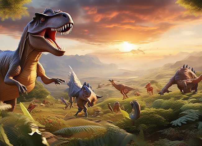播放恐龙动画故事、播放恐龙故事动画片