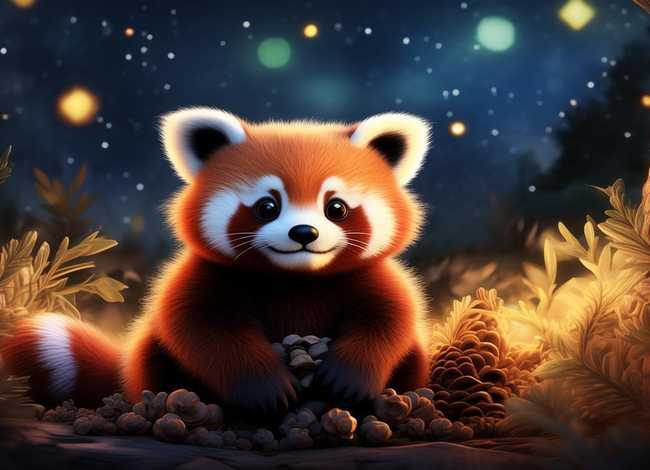 小熊猫的故事睡前故事甜 - 关于小熊猫的故事睡前故事