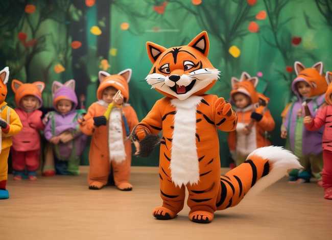 狐假虎威幼儿故事表演；幼儿园《狐假虎威》表演故事视频