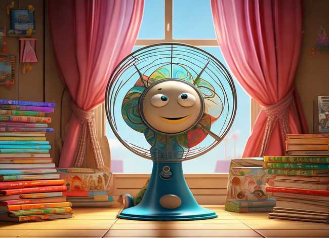 电风扇故事绘本，有关电风扇的绘本故事