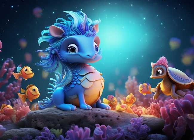 儿童故事海马的故事，海马的故事睡前故事