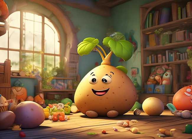 土豆视频的儿童故事，土豆的小故事