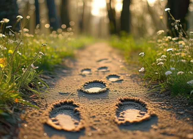 脚印的故事作文；脚印的故事作文600