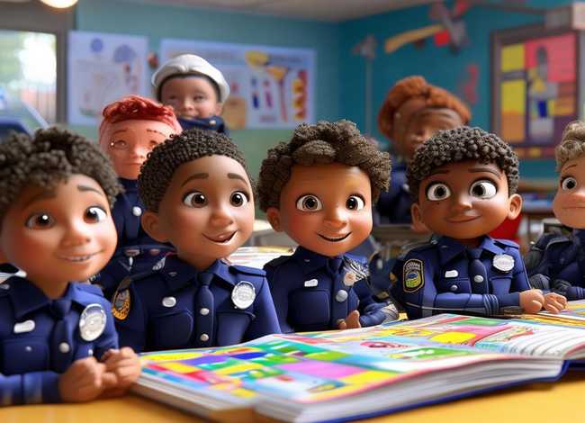 儿童警察故事大全6-12岁短故事 少儿警察故事大全