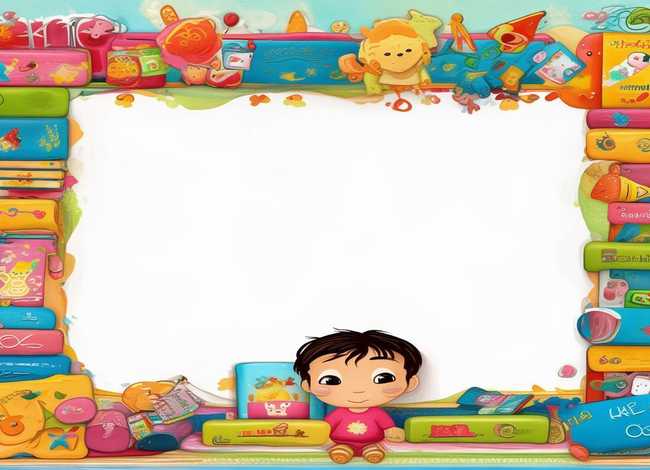儿童故事排版边框素材；幼儿故事边框
