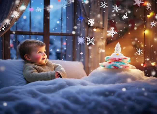 儿童追雪故事，雪儿童睡前故事