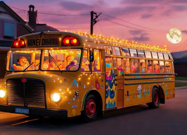 关于校车的睡前故事、关于校车的睡前故事短篇