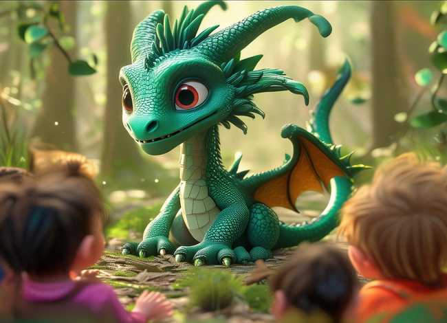 龙的故事儿童英语（龙的英语小故事）