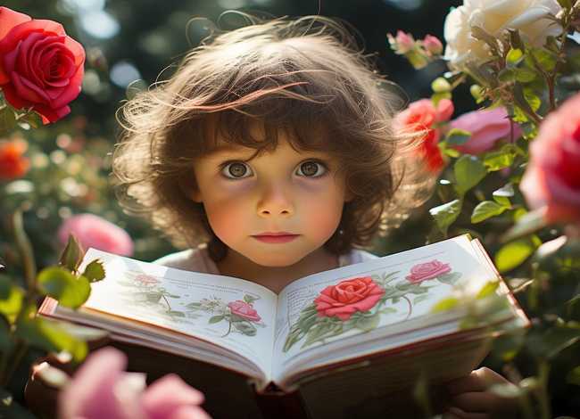 玫瑰花的故事儿童 - 关于玫瑰花的幼儿小故事