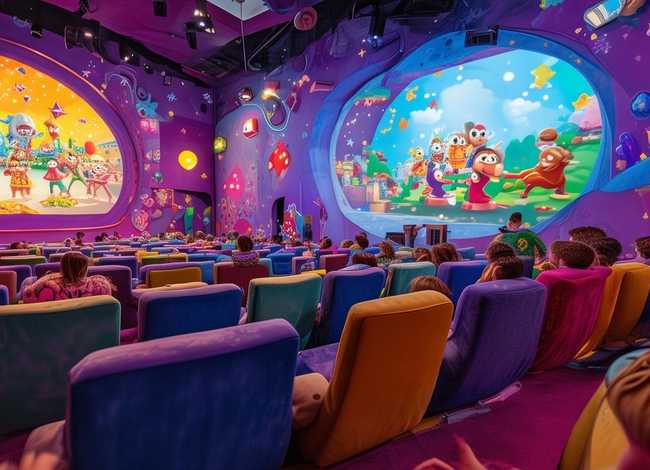 儿童电影怎么画，儿童电影院怎么画