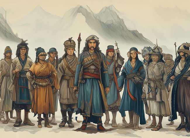 水浒人物关系图简化 - 水浒人物关系图简化版