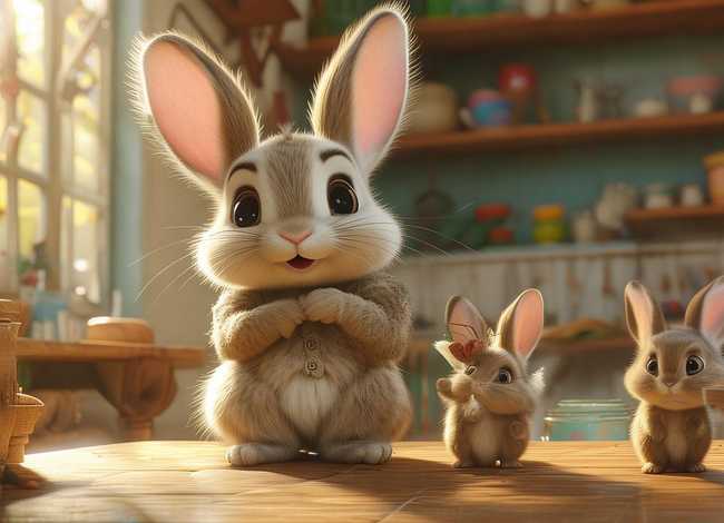 兔小贝故事画妈妈 兔小贝故事画妈妈图片