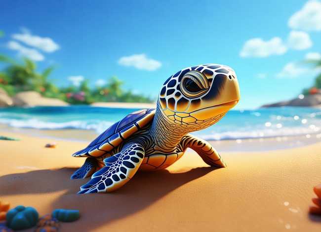 小海龟故事大全、小海龟故事大全图片