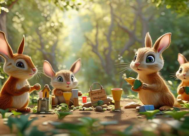 儿童故事小动物种食物（动物幼儿小故事）