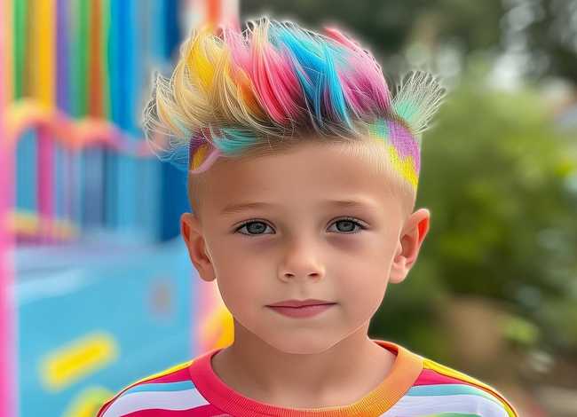 幼儿时尚发型男孩 幼儿时尚发型男孩图片大全