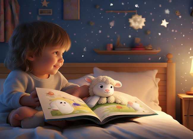 儿童小绵羊的故事 - 小绵羊的睡前故事