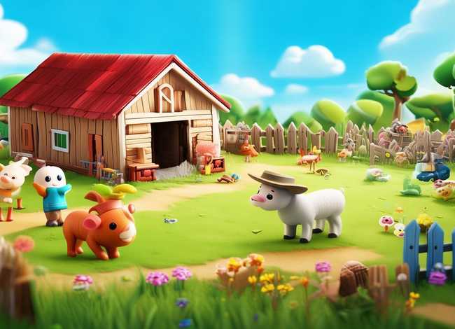 儿童农场简图 儿童农场简图怎么画