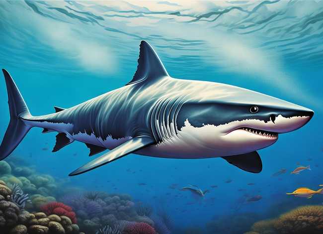 大鲨鱼的故事、大鲨鱼的故事100篇
