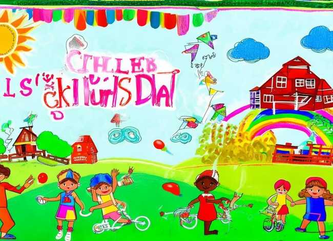 六一儿童节英语简单手抄报 六一儿童节英语简单手抄报怎么画