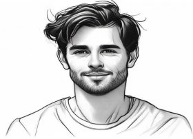 男朋友 简笔画；男朋友 简笔画图片