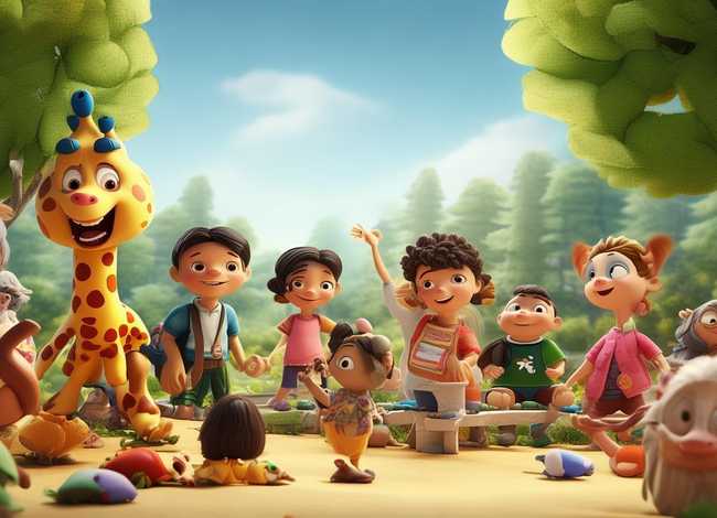 46岁儿童故事全文，4至6岁幼儿故事