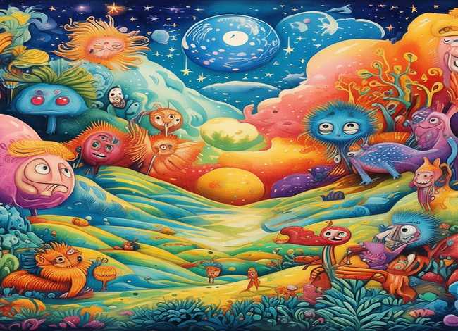 儿童故事绘画图册 - 儿童故事绘画图片