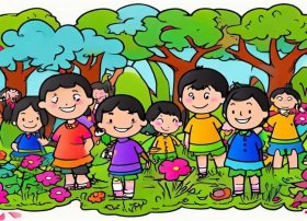 儿童故事连环画二年级语文；小学二年级语文连环画