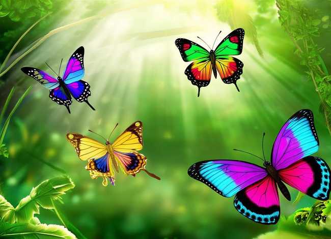 三只蝴蝶的故事绘本 - 三只蝴蝶的故事绘本教案