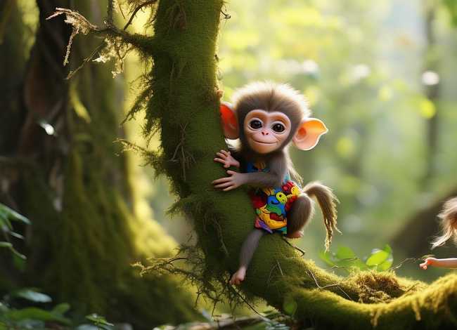 幼儿小猴子故事（幼儿小猴子故事图片）