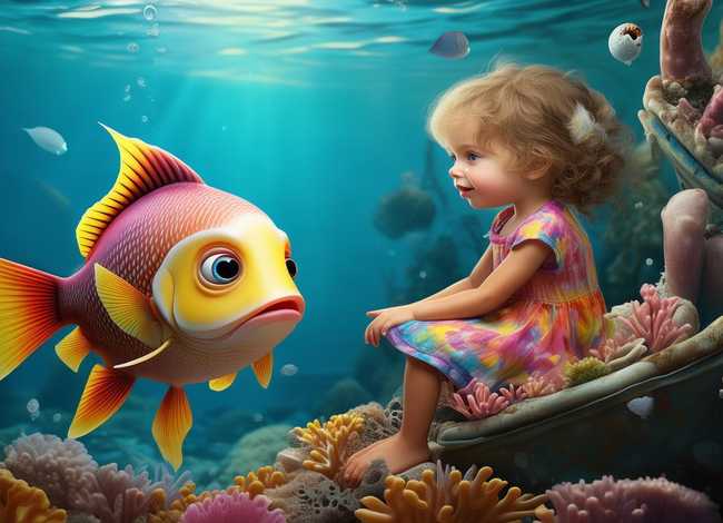 儿童故事鱼的故事；有关鱼的幼儿故事