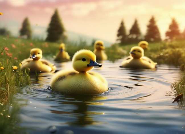 儿童音频童话故事小鸭子 - 小鸭子的故事音频