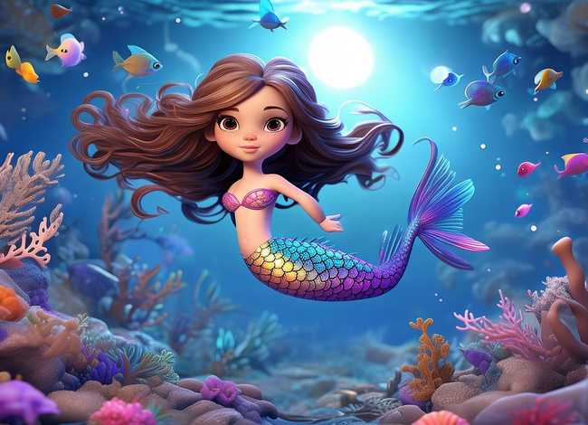 儿童睡前美人鱼故事大全，幼儿睡前故事美人鱼故事